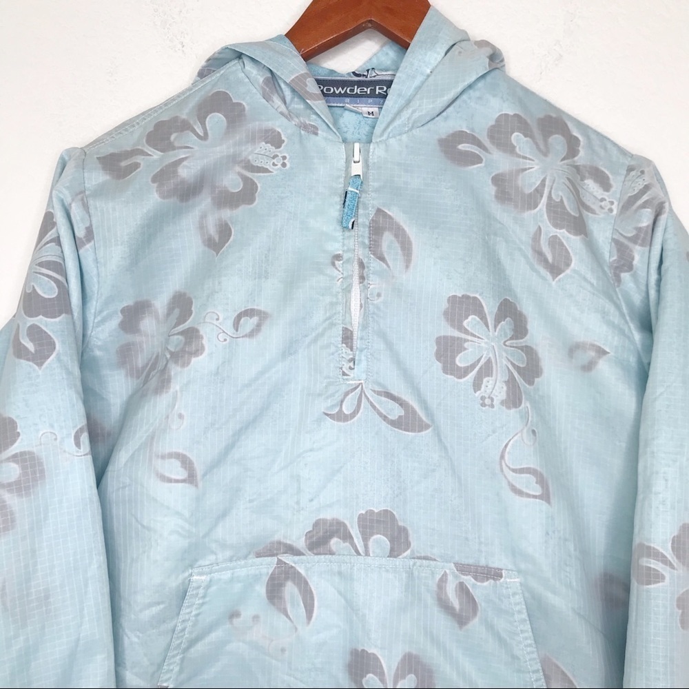 Ripzone Powder Room 1/4 zip nylon pullover medium - Picture 3 of 13